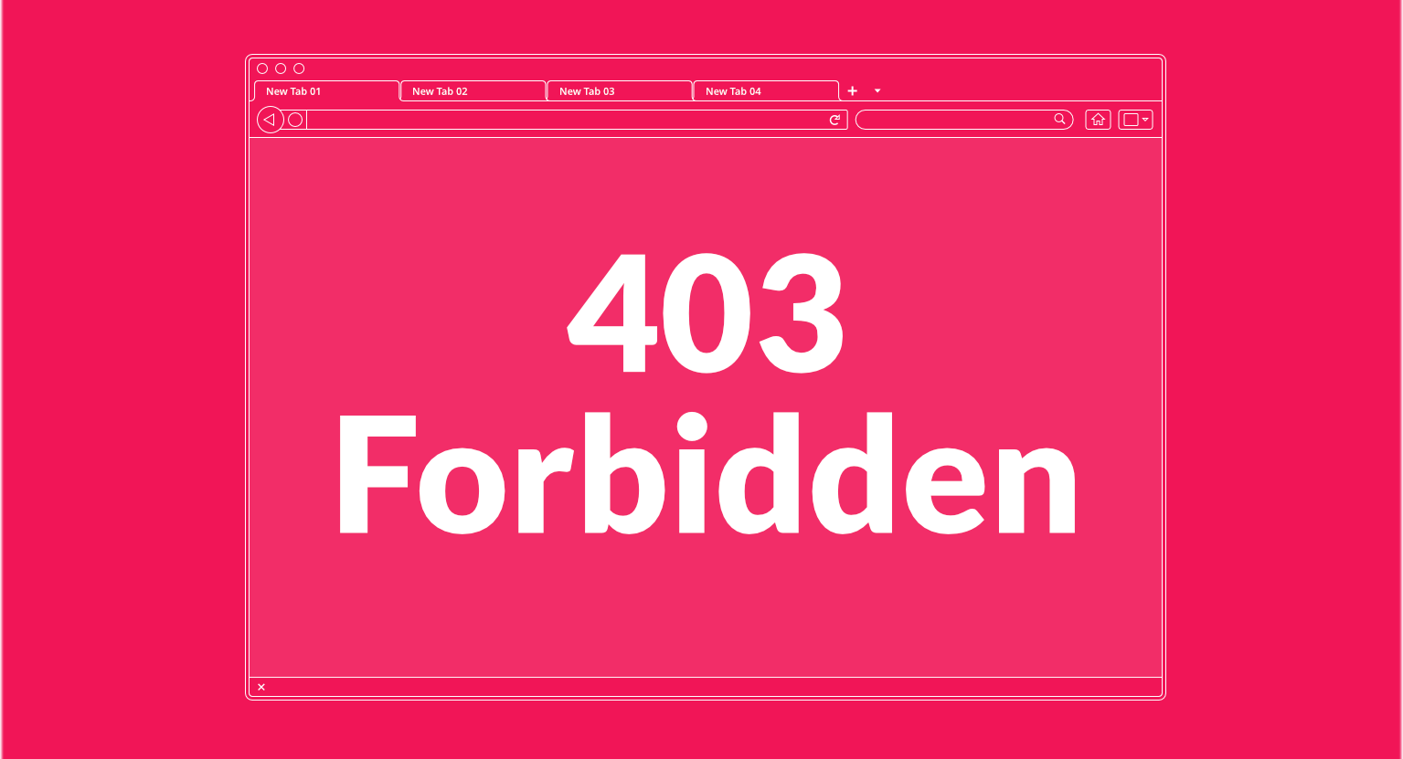 What is 403 Forbidden Error and how to fix 403 forbidden error