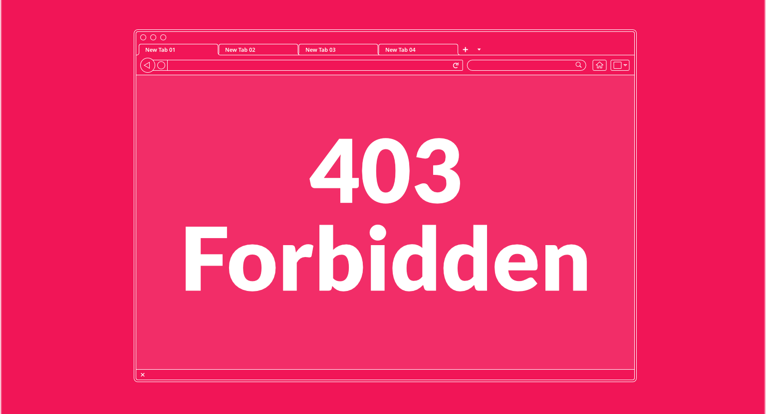 What is WordPress 403 Forbidden